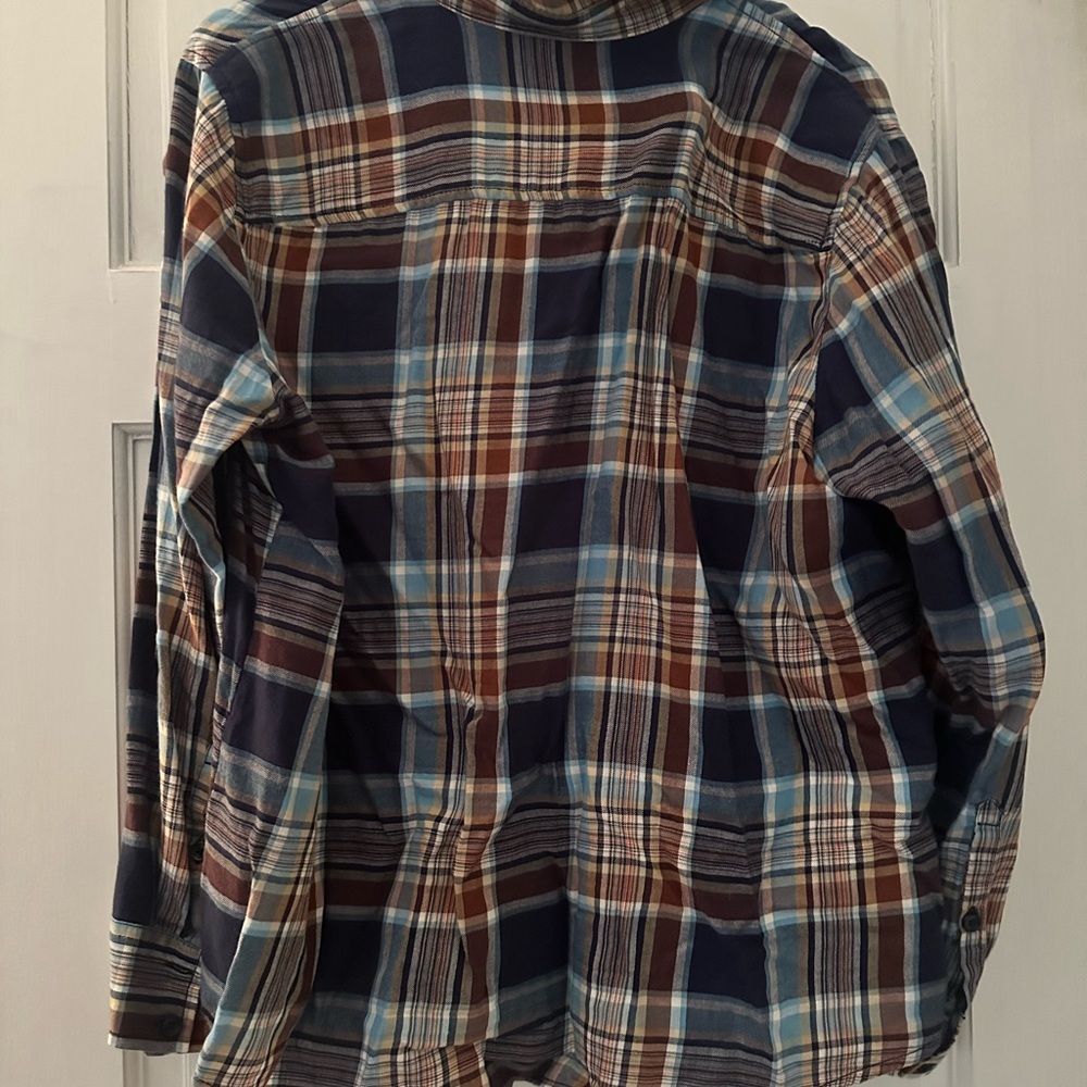 Faded Glory Plaid Button-Up Shirt Size XXL - Picture 3 of 4